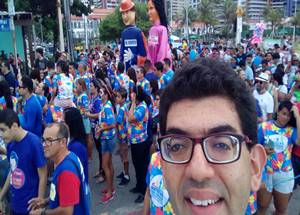 Self em caminhada de conscientização sobre o autismo em Fortaleza-CE - 2019